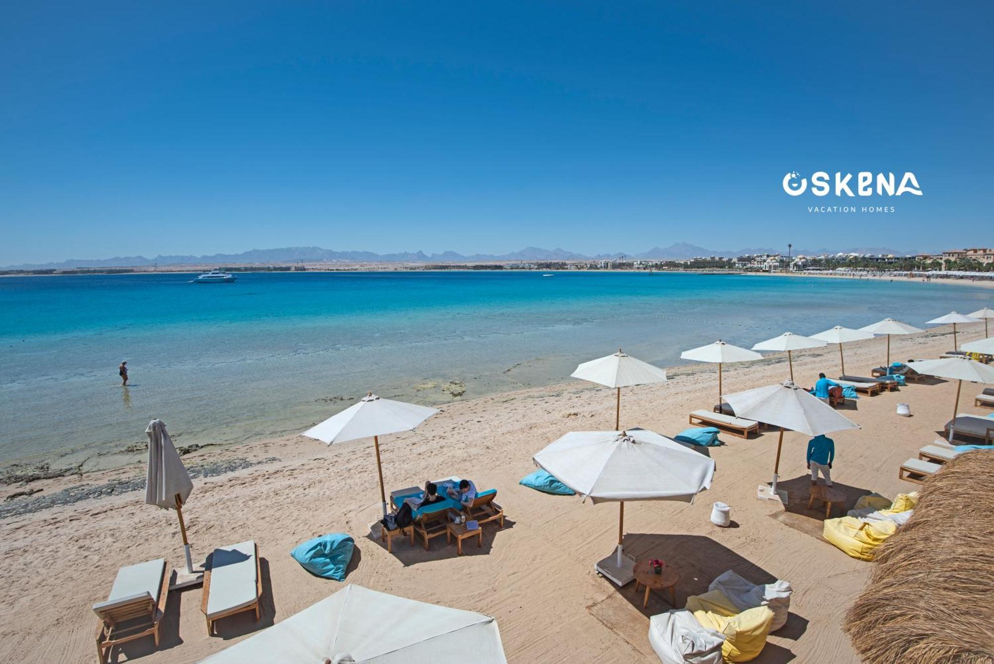 Apartmán Oskena Azzurra Sahl Hasheesh Hurghada Exteriér fotografie