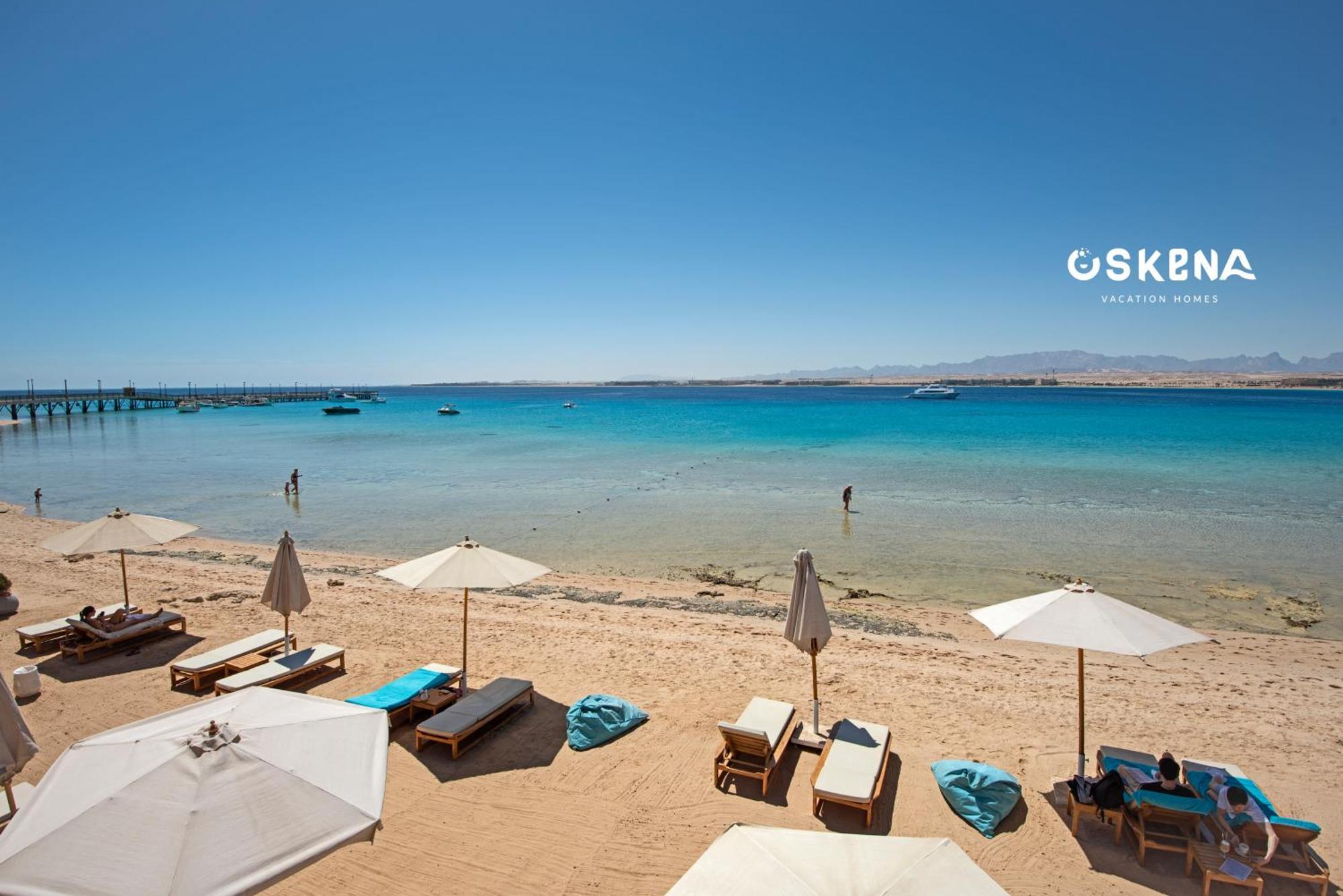 Apartmán Oskena Azzurra Sahl Hasheesh Hurghada Exteriér fotografie