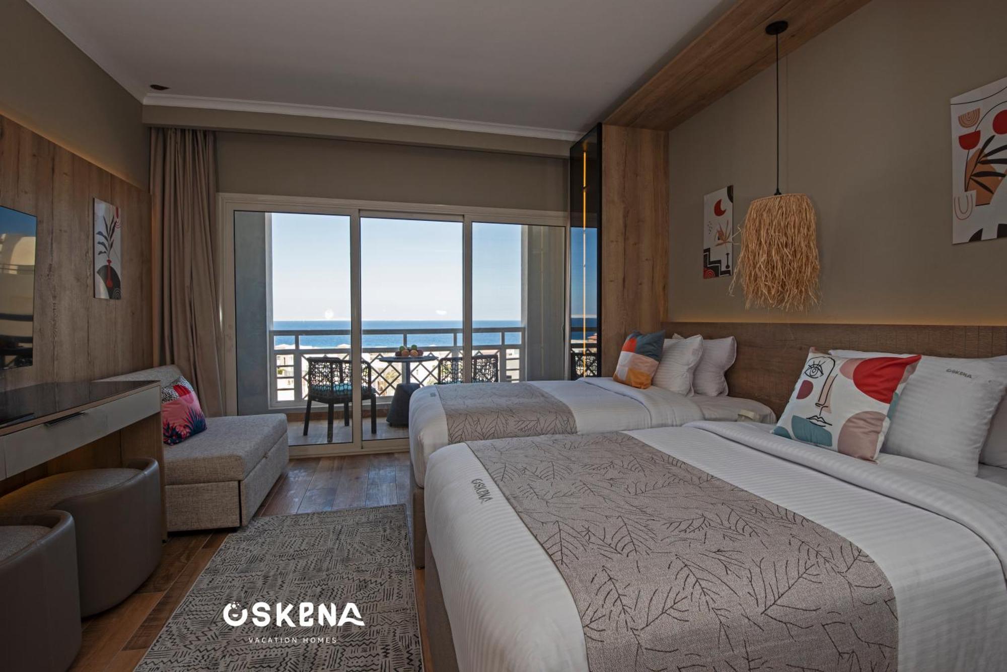 Apartmán Oskena Azzurra Sahl Hasheesh Hurghada Exteriér fotografie