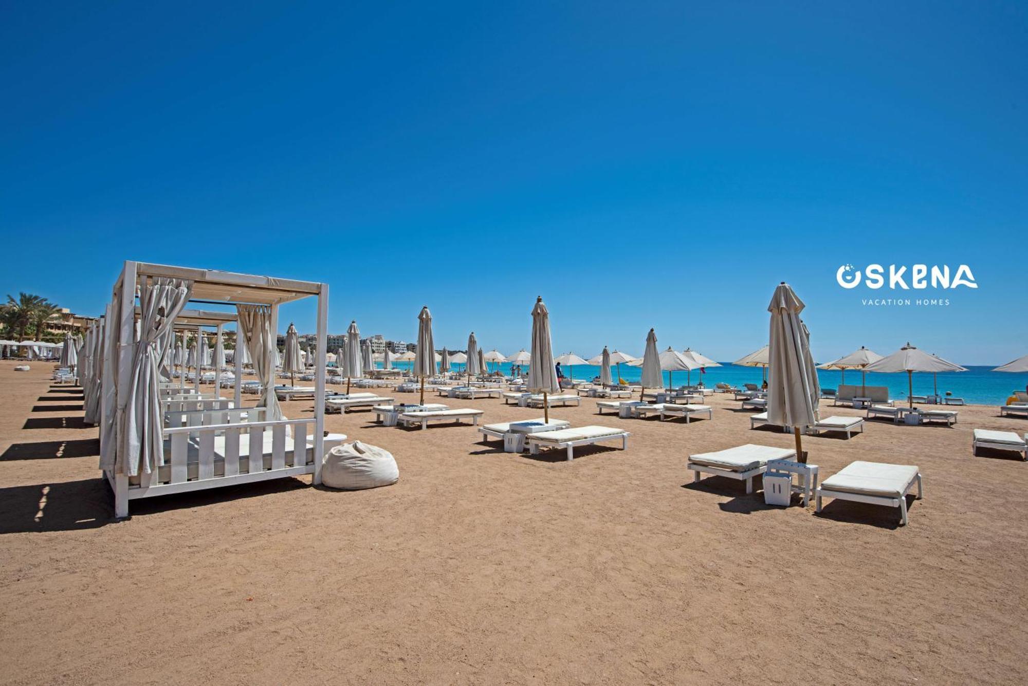 Apartmán Oskena Azzurra Sahl Hasheesh Hurghada Exteriér fotografie
