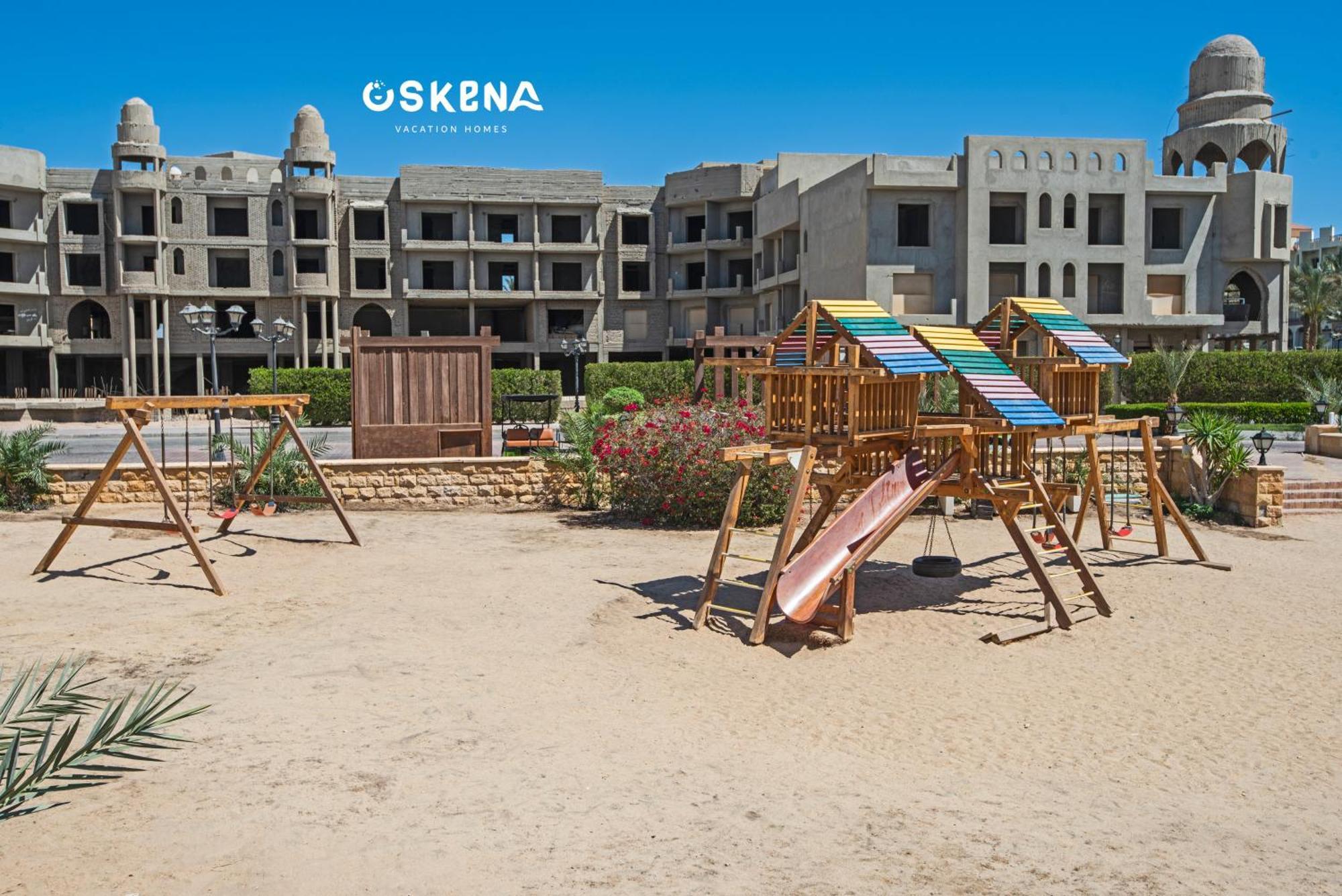 Apartmán Oskena Azzurra Sahl Hasheesh Hurghada Exteriér fotografie